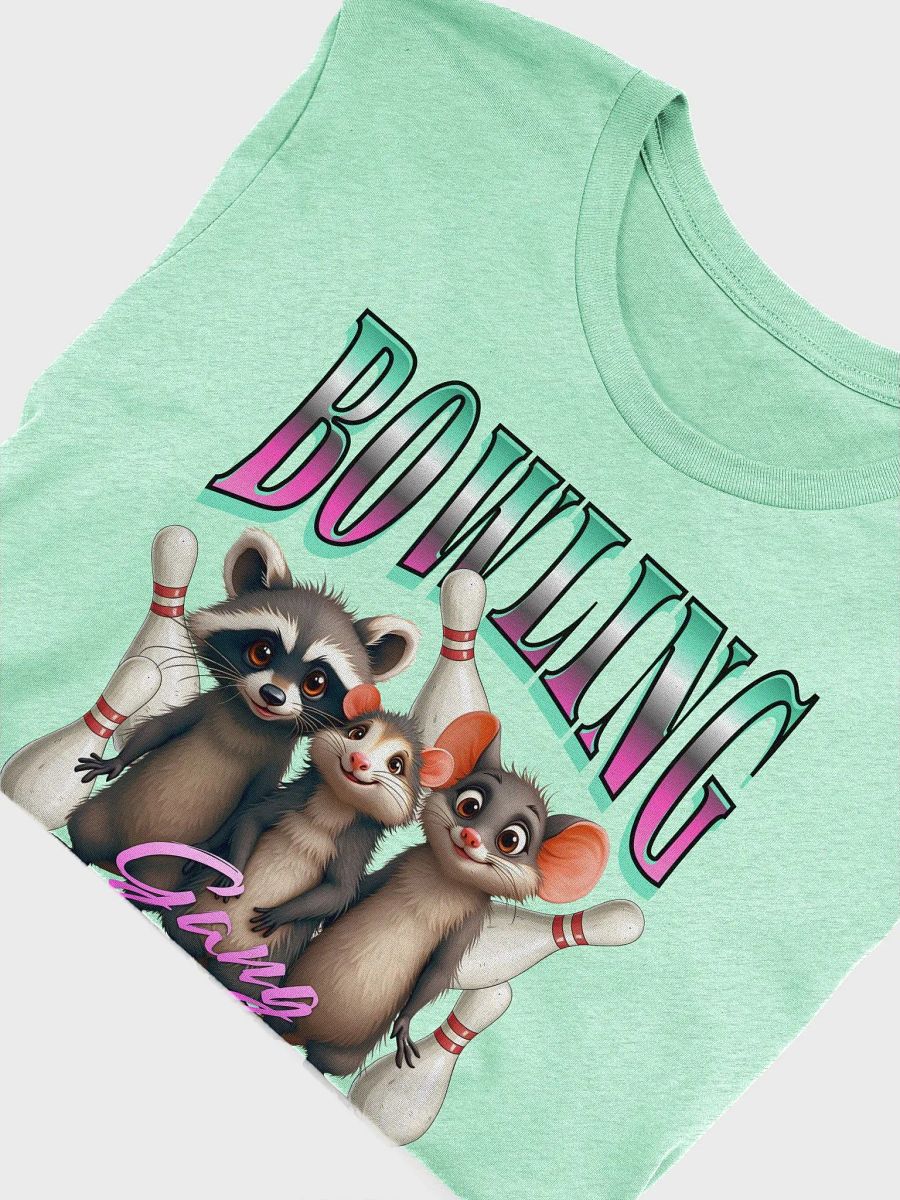 Bowling Gang Pin Prowlers Raccoon Comfort Supersoft T-Shirt product image (12)
