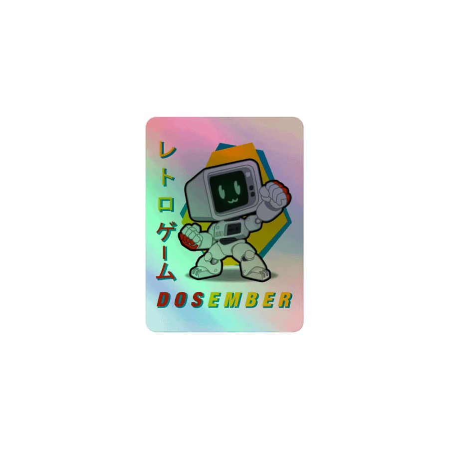 Dosember Holo sticker product image (1)