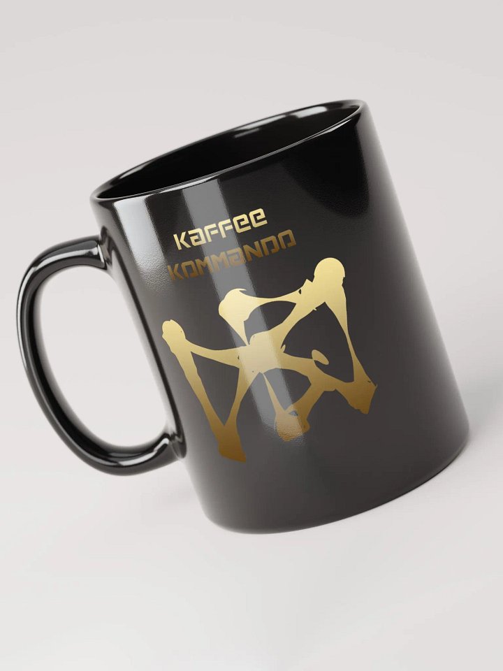 KaffeeKommando Mug - Black & Gold Edition product image (2)