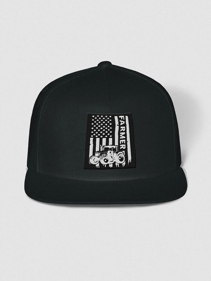 Patriotic Tractor Snapback Cap V2 product image (4)