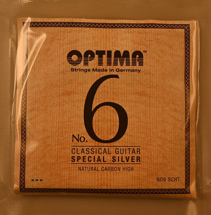 No. 6 Classical Guitar Special Silver Natural Carbon High product image (1)