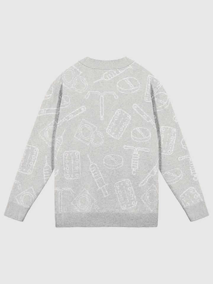 birth control icons (light grey cardigan) product image (2)
