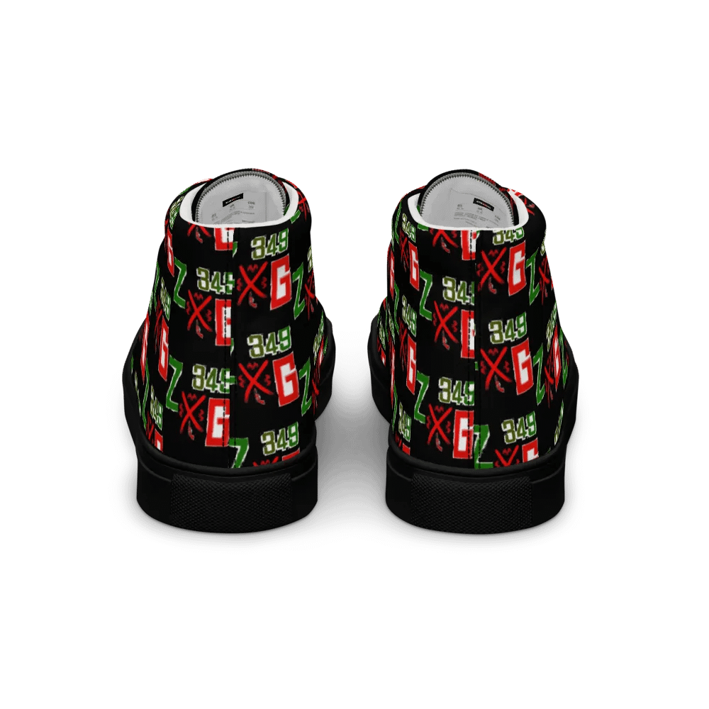 ZombfectedGaming 349 Men's High Top Shoes product image (4)