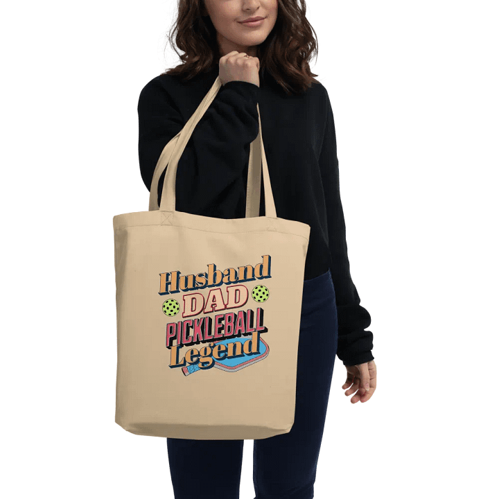 Husband Dad Pickleball Legend Tote Bag product image (2)
