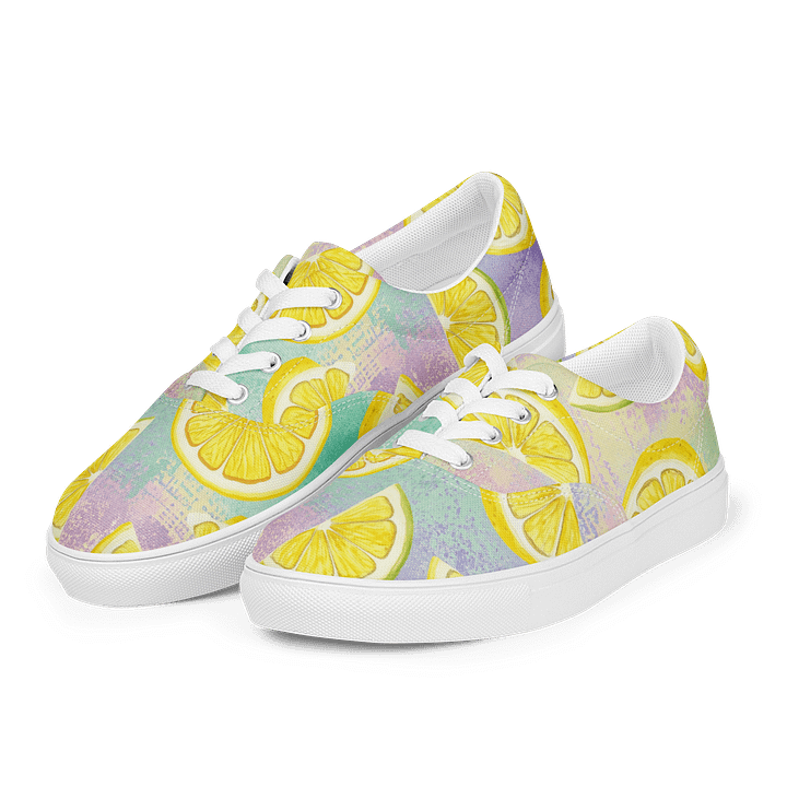 Citrus Burst Lace-Up Sneakers product image (1)