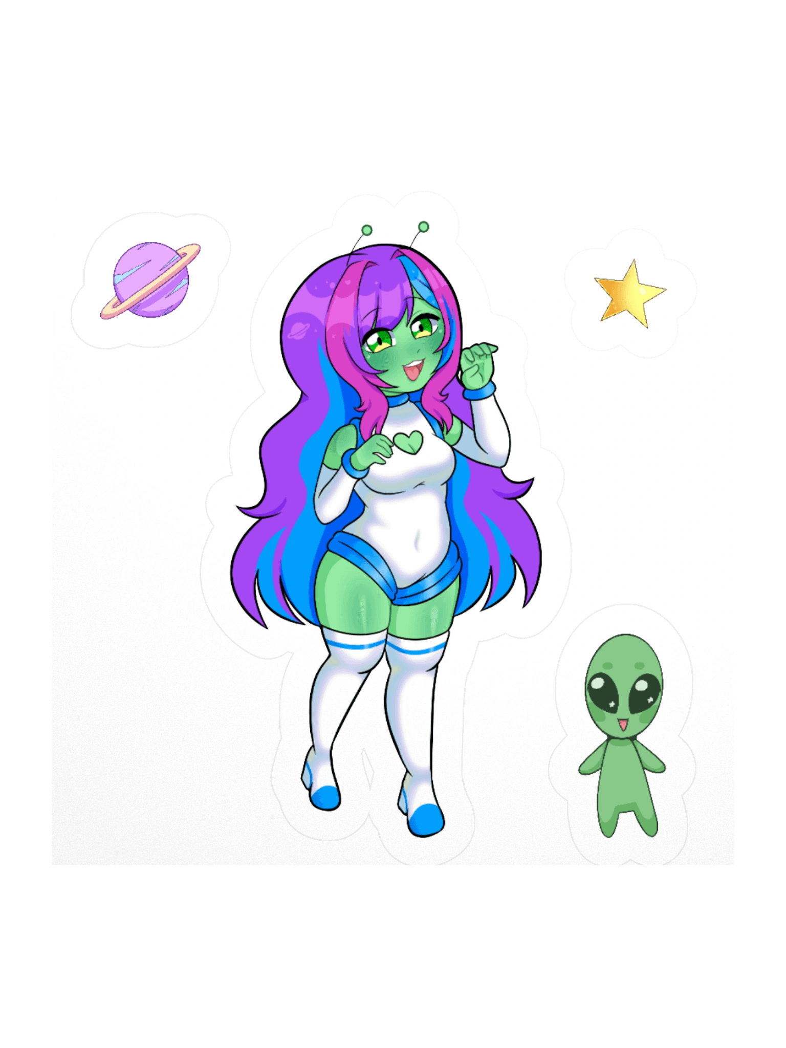 Galaxy Goddess Astrea [Sticker] product image (1)