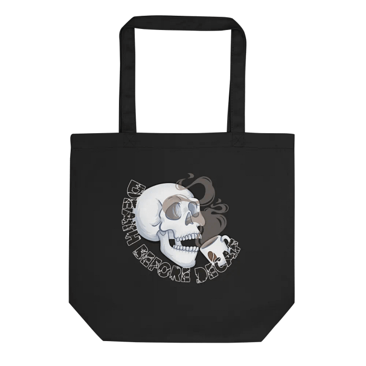 Death Before Decaf Tote Bag product image (1)