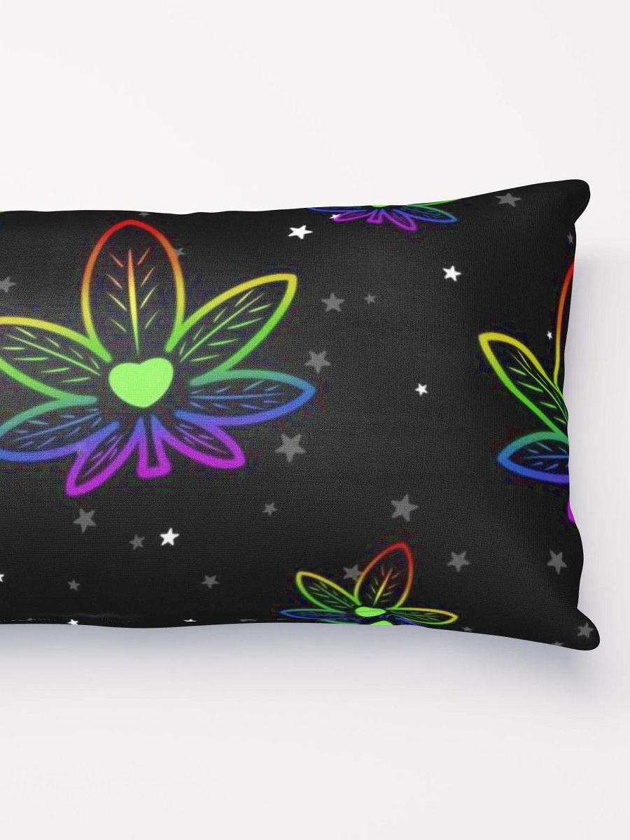 All over rainbow leaf pillow product image (2)