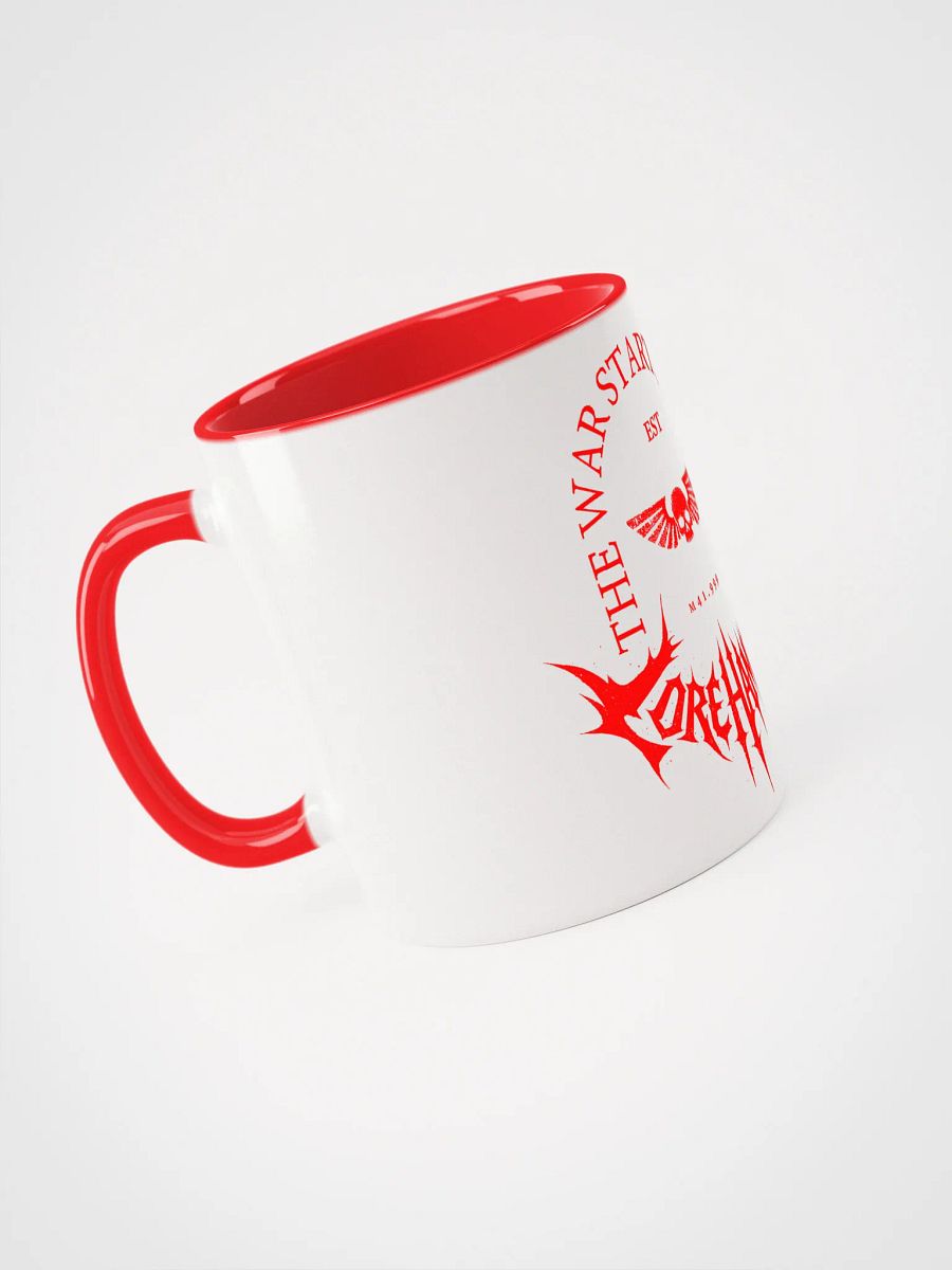 WAR WITHIN CERAMIC MUG - WHITE/RED product image (5)