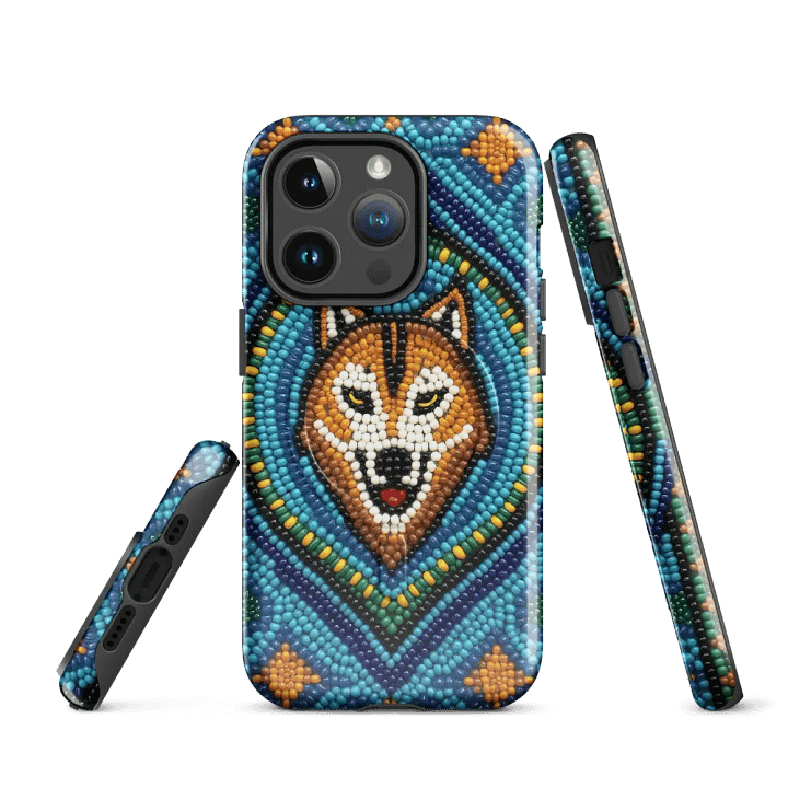 Spirit Wolf Faux-Beaded iPhone® Case product image (3)