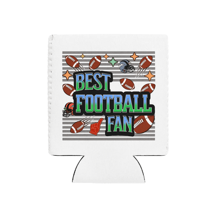 Best Football Fan Fan-tastic Can Cooler product image (2)