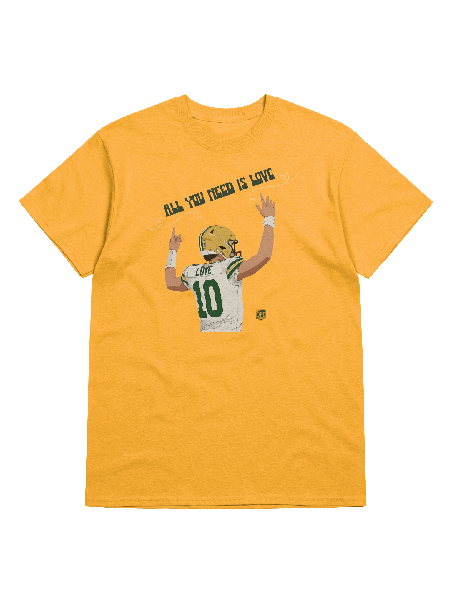 All You Need is Love Football Tee product image (53)