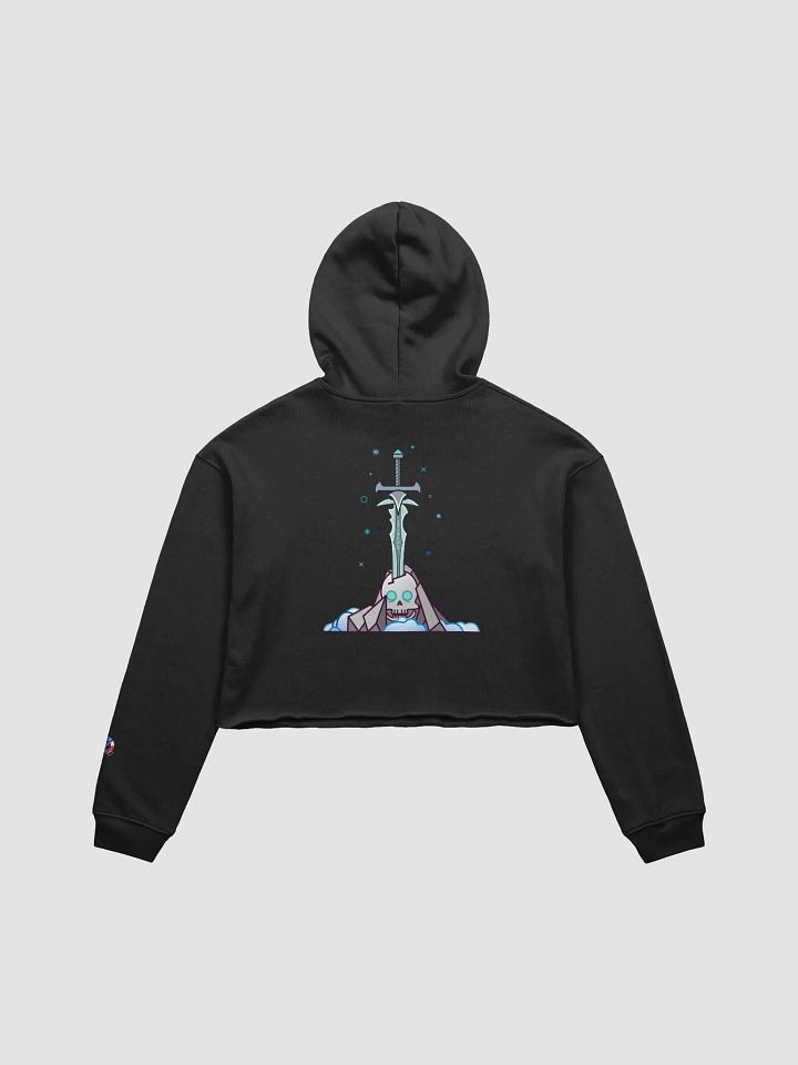 Sword in the Skull - Lich Variation - Crop Sweater product image (3)