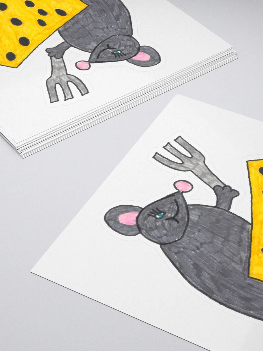 Cheese mouse sticker product image (4)
