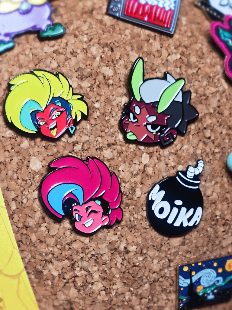 Neon Moika Enamel Pin product image (3)