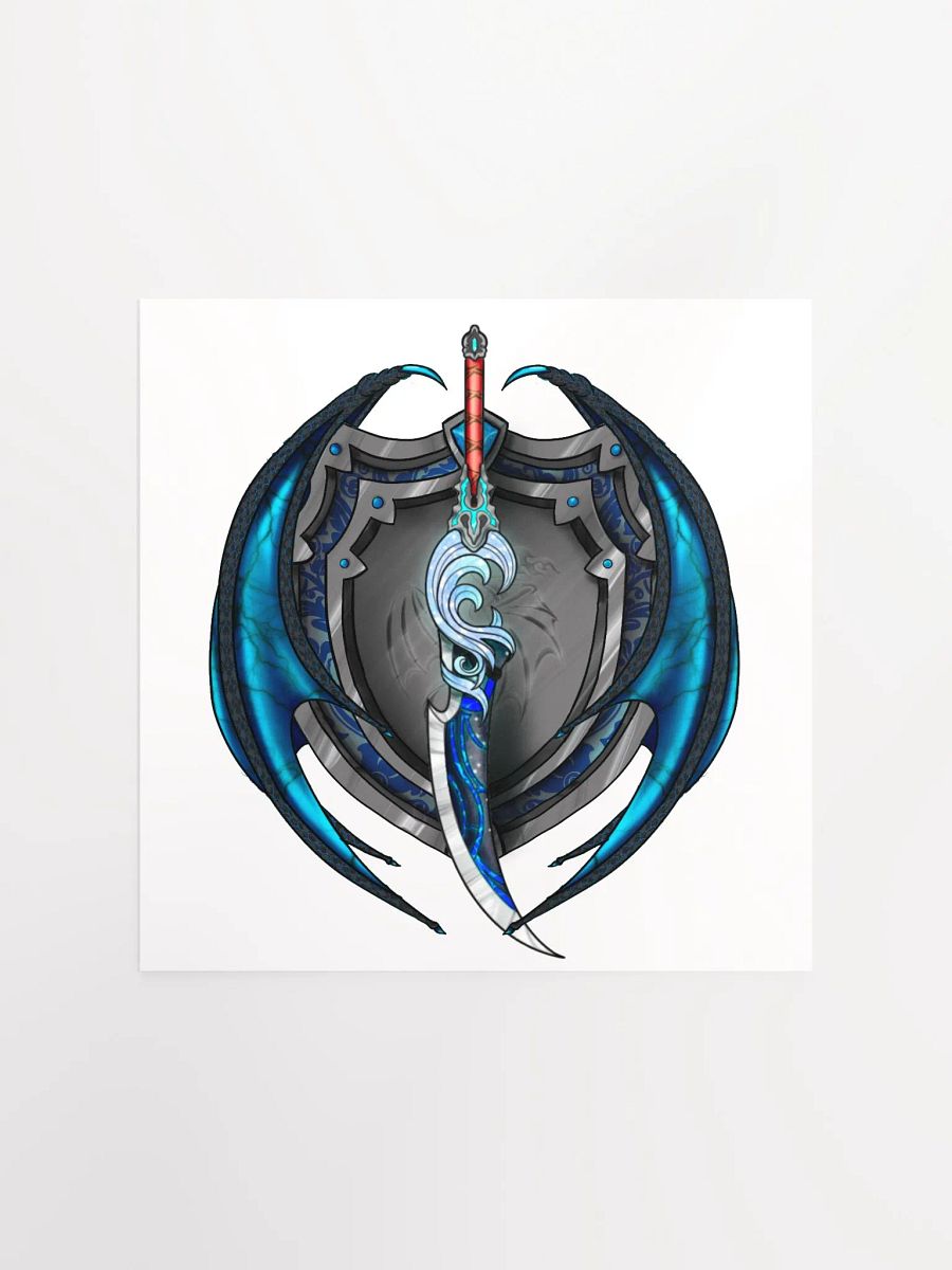 Azure Vice Captian Crest Print product image (1)