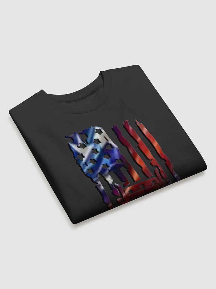 Patriotic Truck Illustration Premium Sweatshirt product image (2)