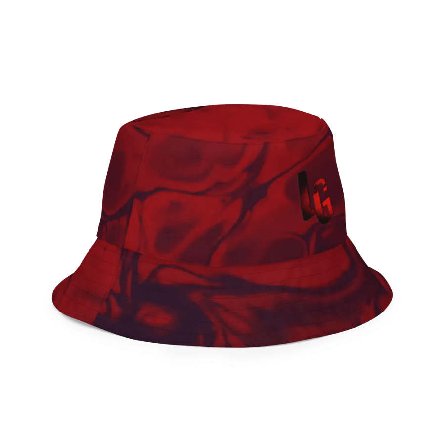 Reversible Black/Blood Paradise Bucket Hat product image (11)