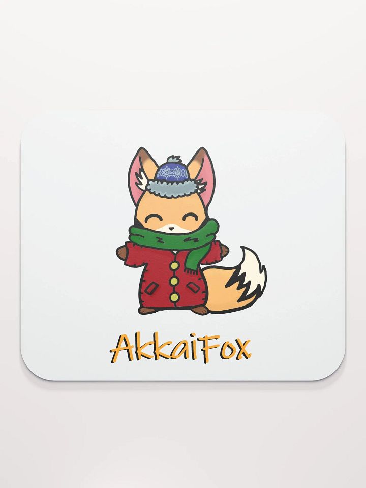 Fox Winter Mouse Pad product image (2)