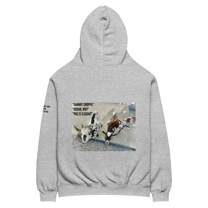 Oversized Hoodie ft. Choppa, Kodak and Pac product image (1)