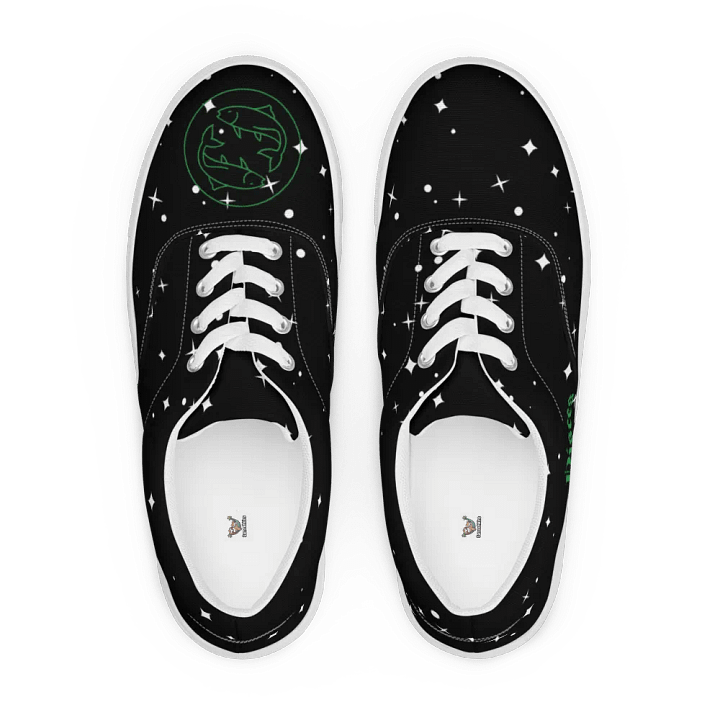 Starry Pisces Lace-Up Canvas Shoes product image (1)