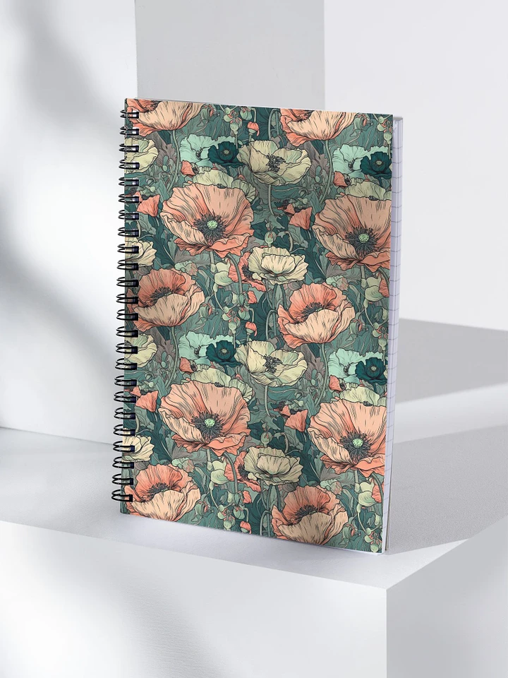 Pretty Poppy Notebook product image (1)