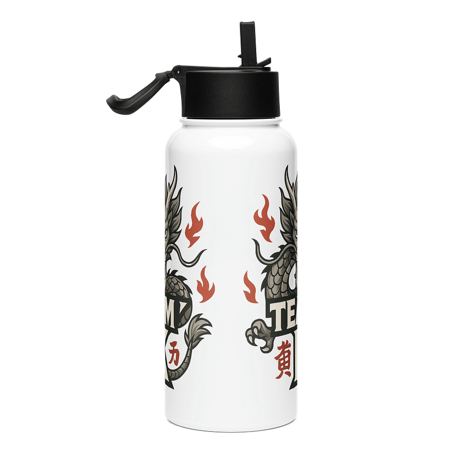 Team K China Stainless Steel Water Bottle with a Straw Lid product image (4)