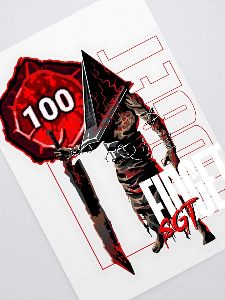 P100 Pyramid Head - Sticker product image (2)
