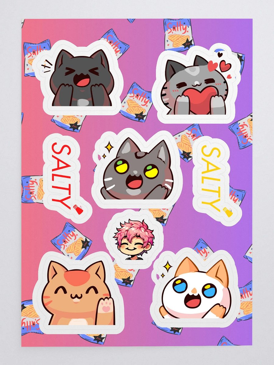 Salty Sticker Sheet product image (3)