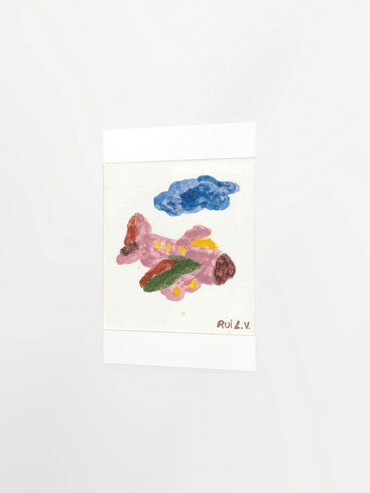 Kid Airplane (Enhanced Matte Paper Poster) product image (9)