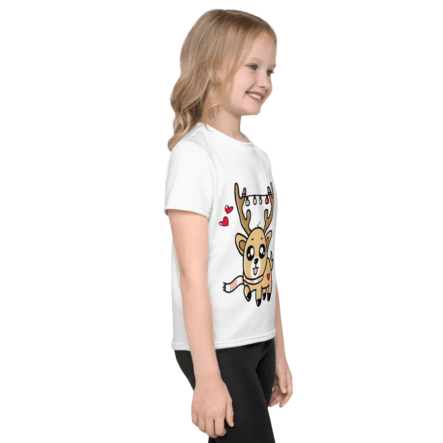 Cheery Reindeer All-Over Kids T-Shirt product image (6)