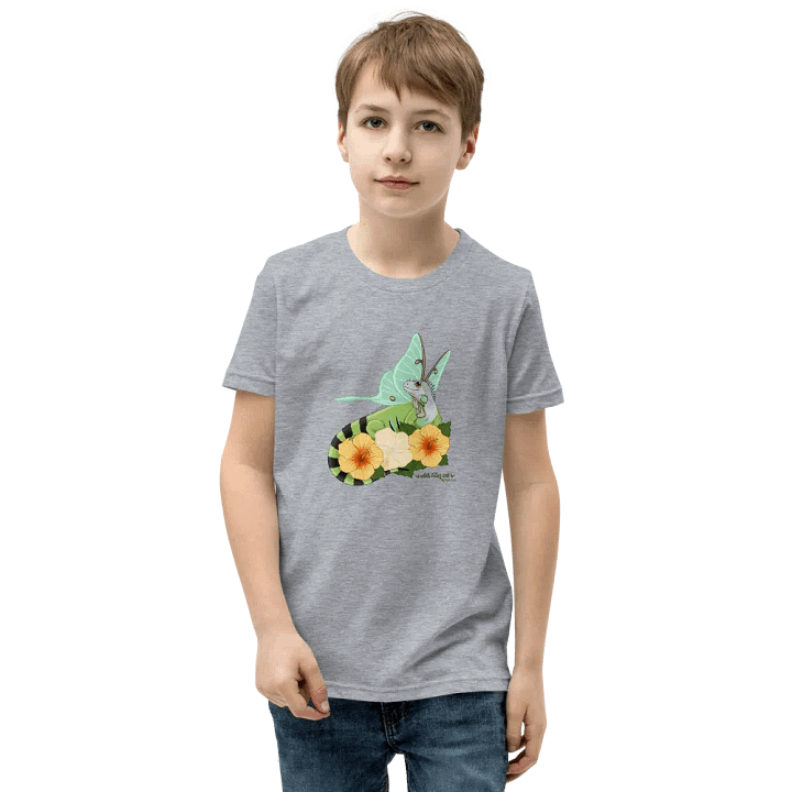 Luna Moth Iguana YOUTH t-shirt product image (16)