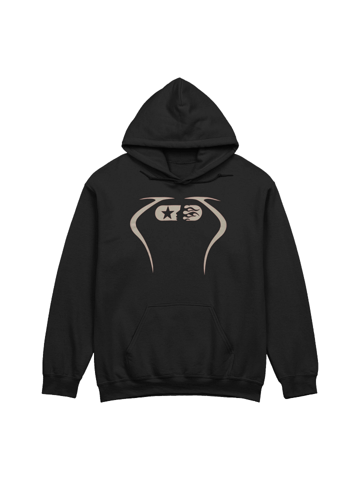 Hellstar Sports Jet Black Hoodie product image (1)