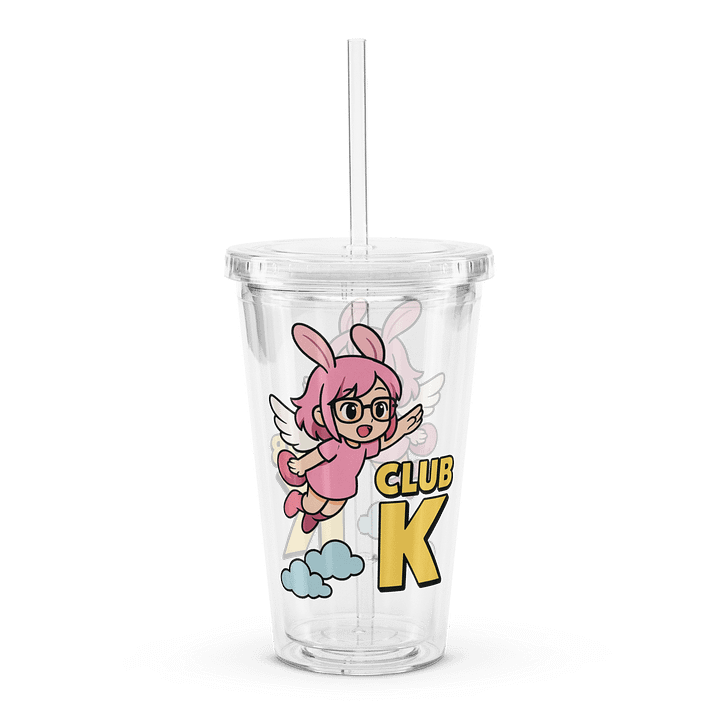 Super K's Club Clear Plastic Tumbler product image (1)
