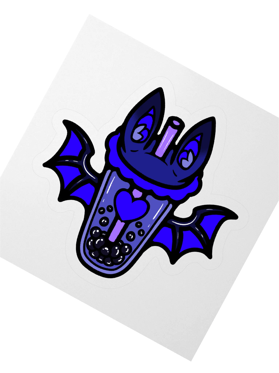 MatchaEXE Indigo Bobat Sticker product image (5)