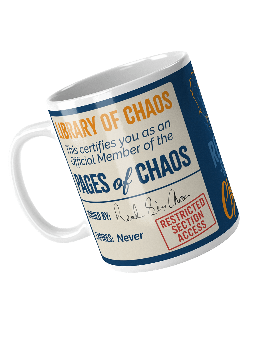 Pages of Chaos Membership Mug product image (4)