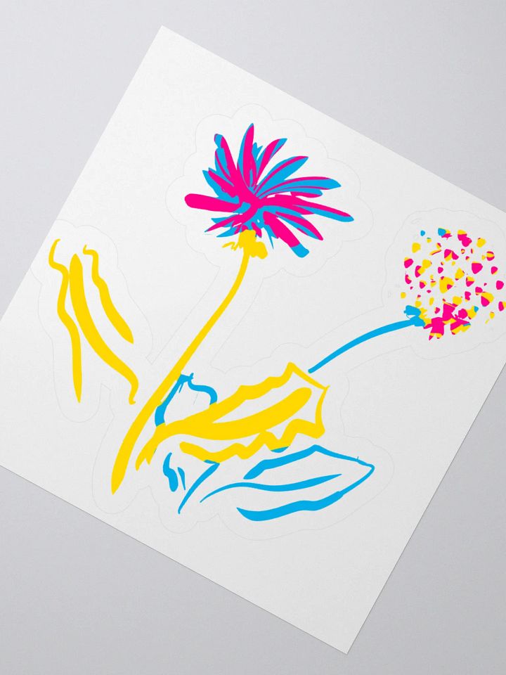 Pan Dandelions Sticker product image (2)
