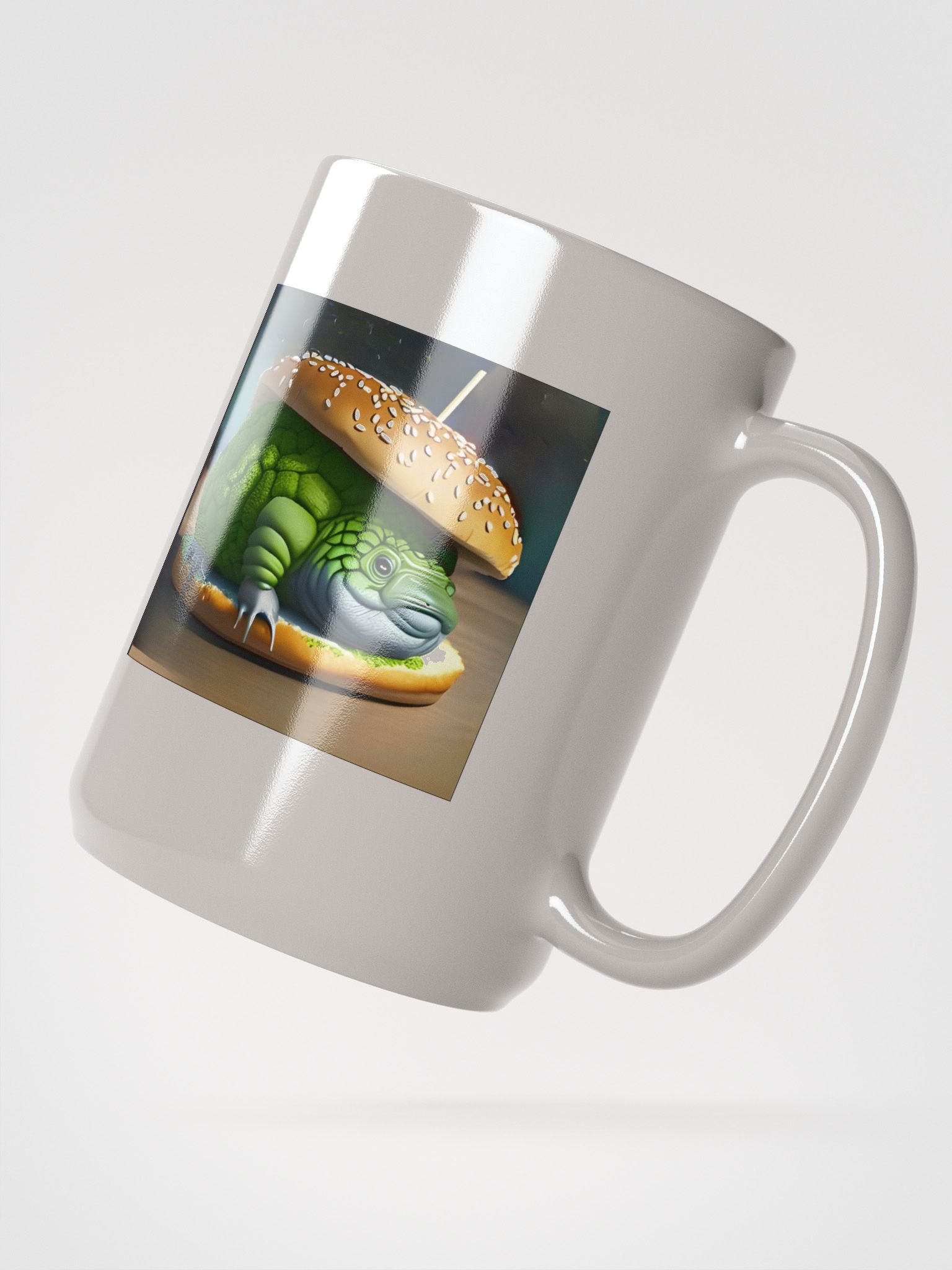 Tardigrade Burger Mug — “Water-Bear” Surreal 15oz product image (3)