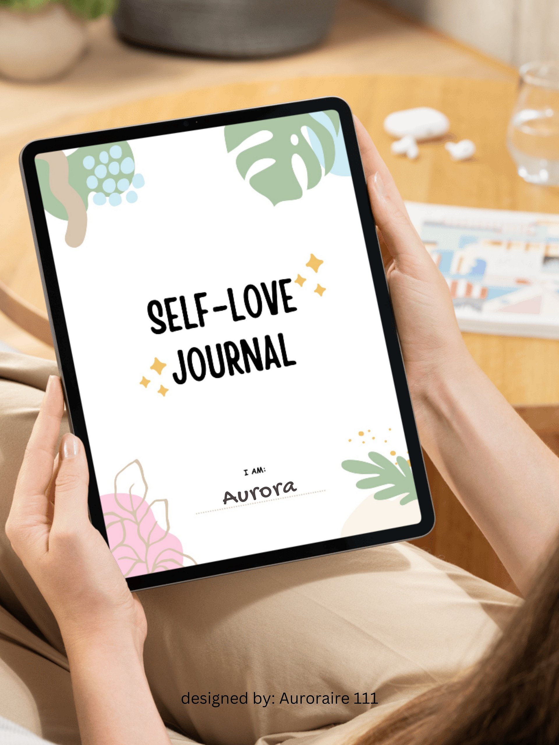 Self-Love Journal | Printable + Digital | 31 Days | Daily Affirmations + Tracker + Planner product image (1)