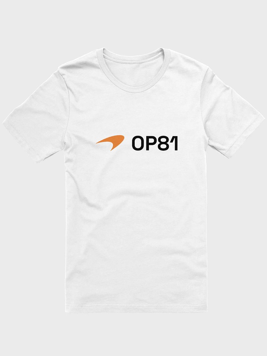 OP81 Velocity white Tee - Feel the Piastri Pace product image (1)
