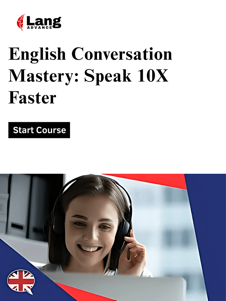 English Conversation Course - Speak English Faster 10X product image (1)