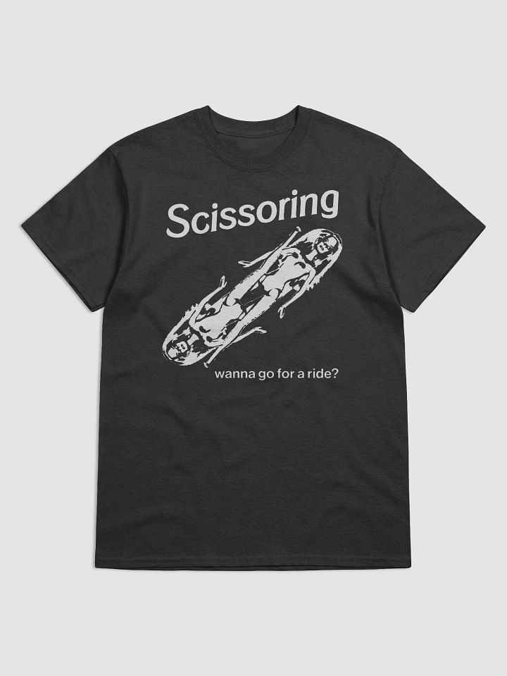 Scissoring Tee ✂️ Black product image (1)