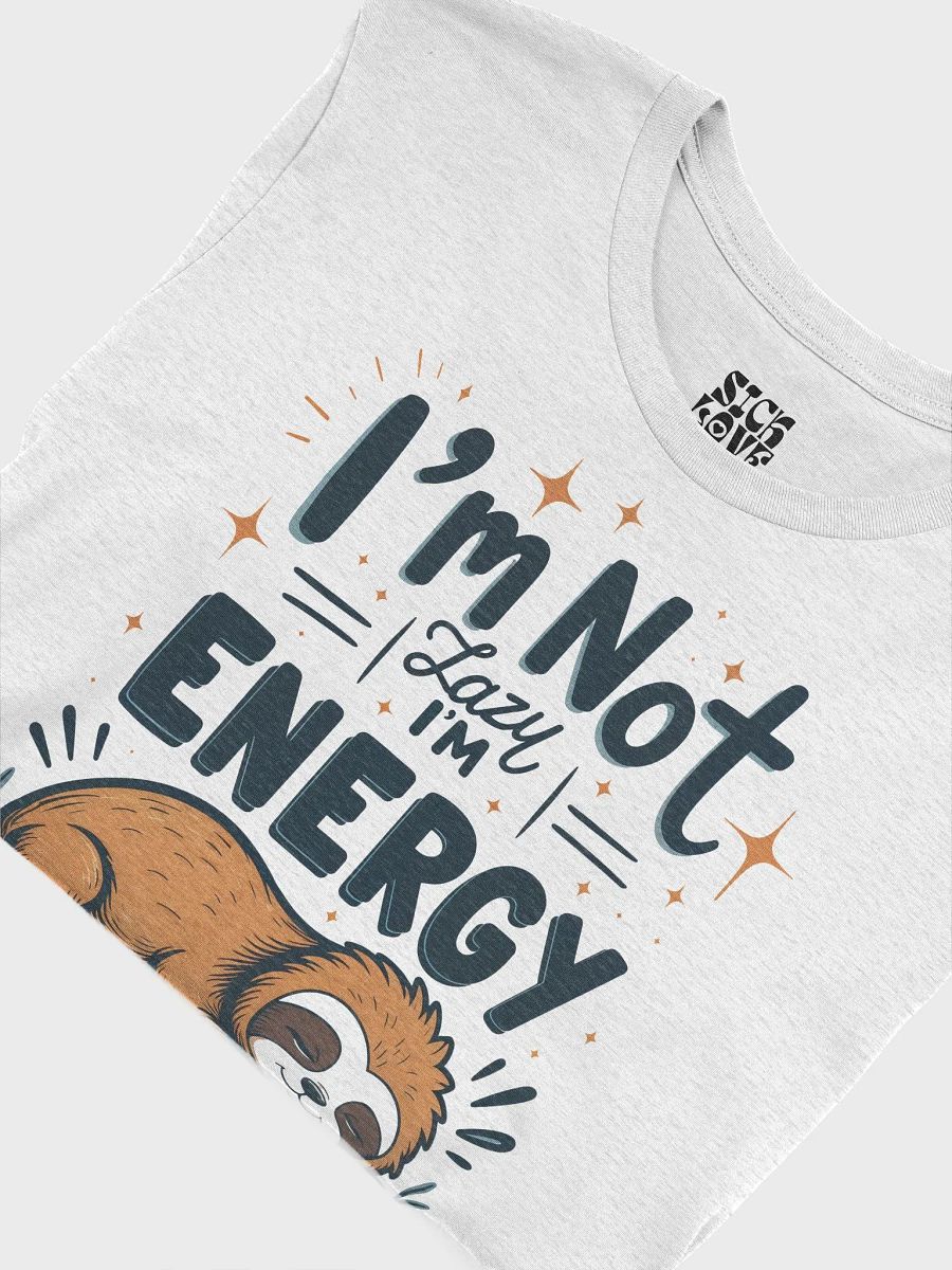 Energy Efficient Sloth T-Shirt product image (5)