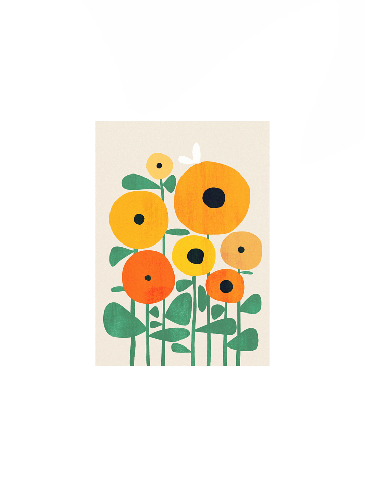 Giant sunflower art print product image (2)