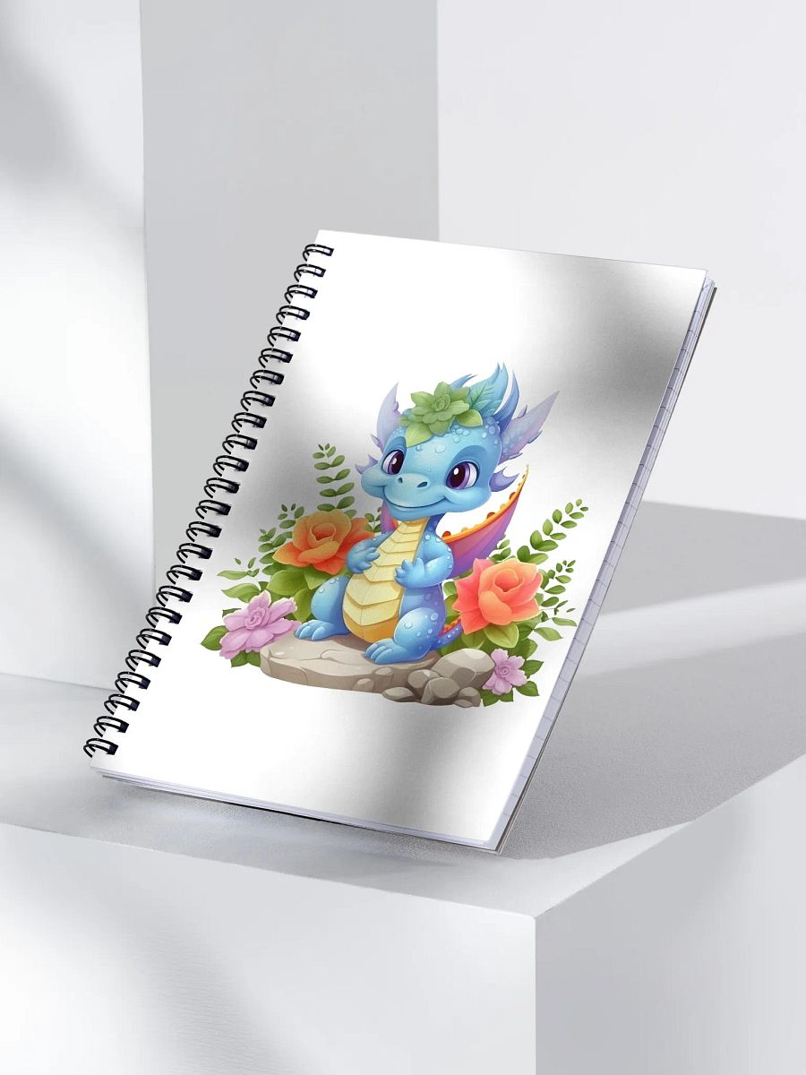 Whimsical Dragon Dreams Spiral Notebook product image (3)