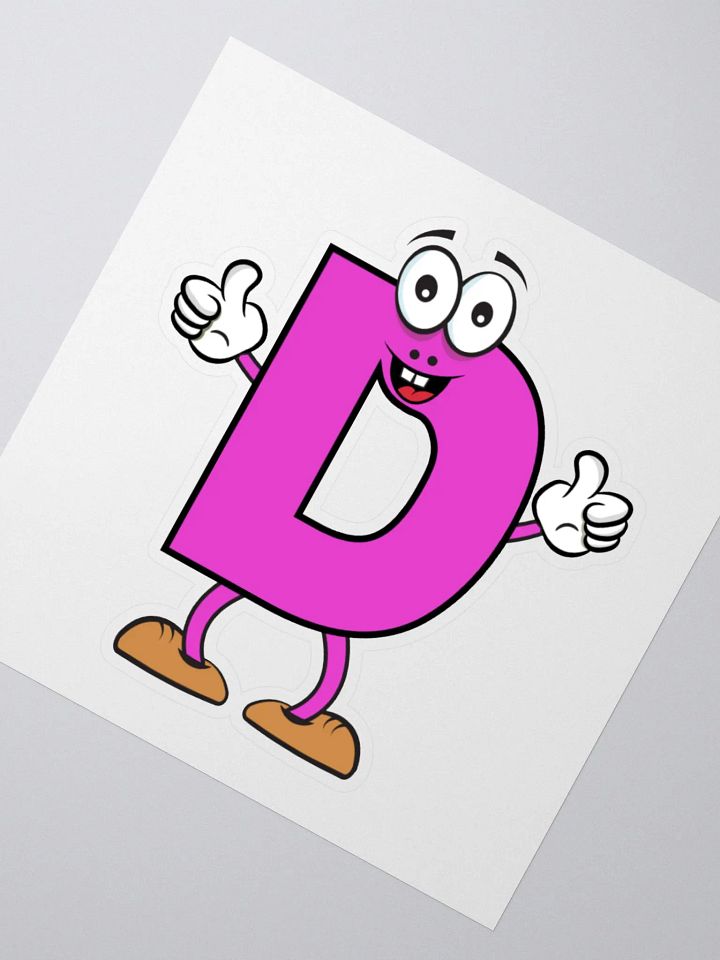 D Cartoon Character Sticker product image (4)