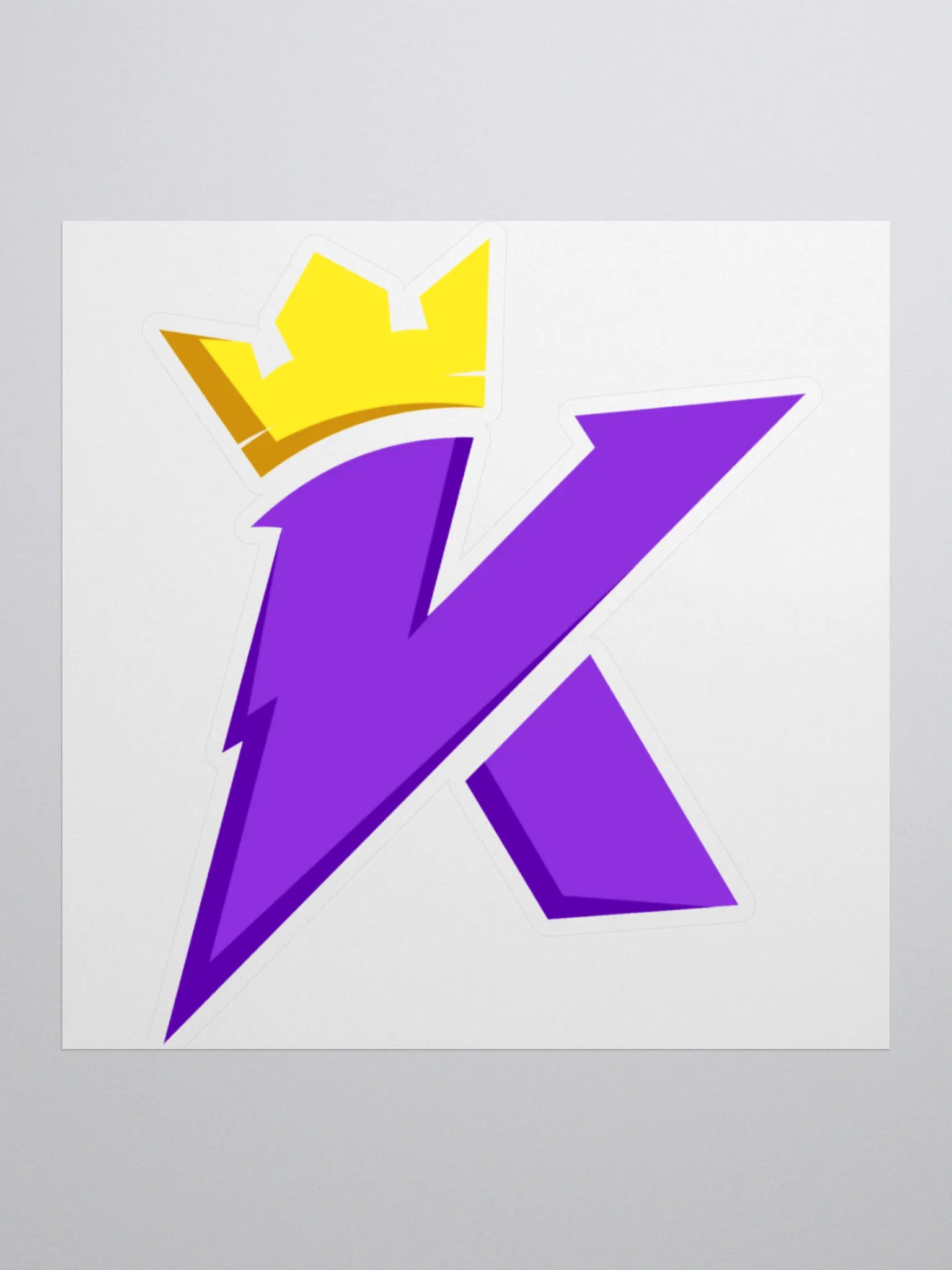 Kuzy Logo Sticker product image (1)