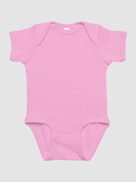 Photo showing Rabbit Skins Baby Short Sleeve Bodysuit