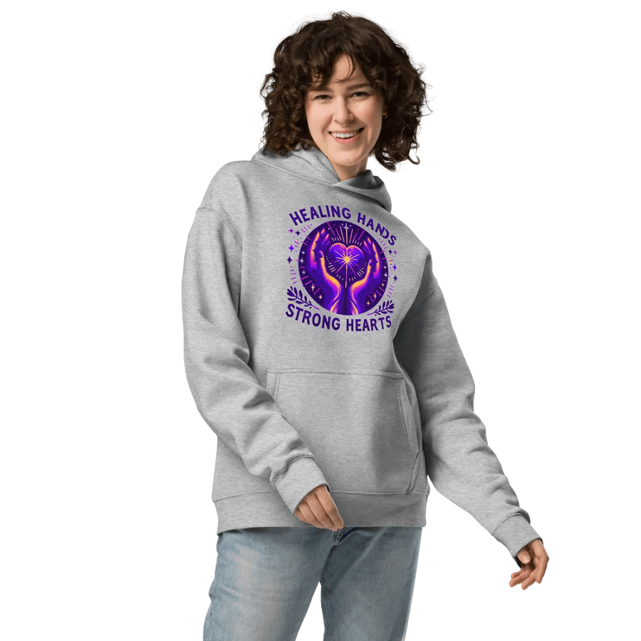 Radiant Healing Hands Unisex Hoodie product image (3)