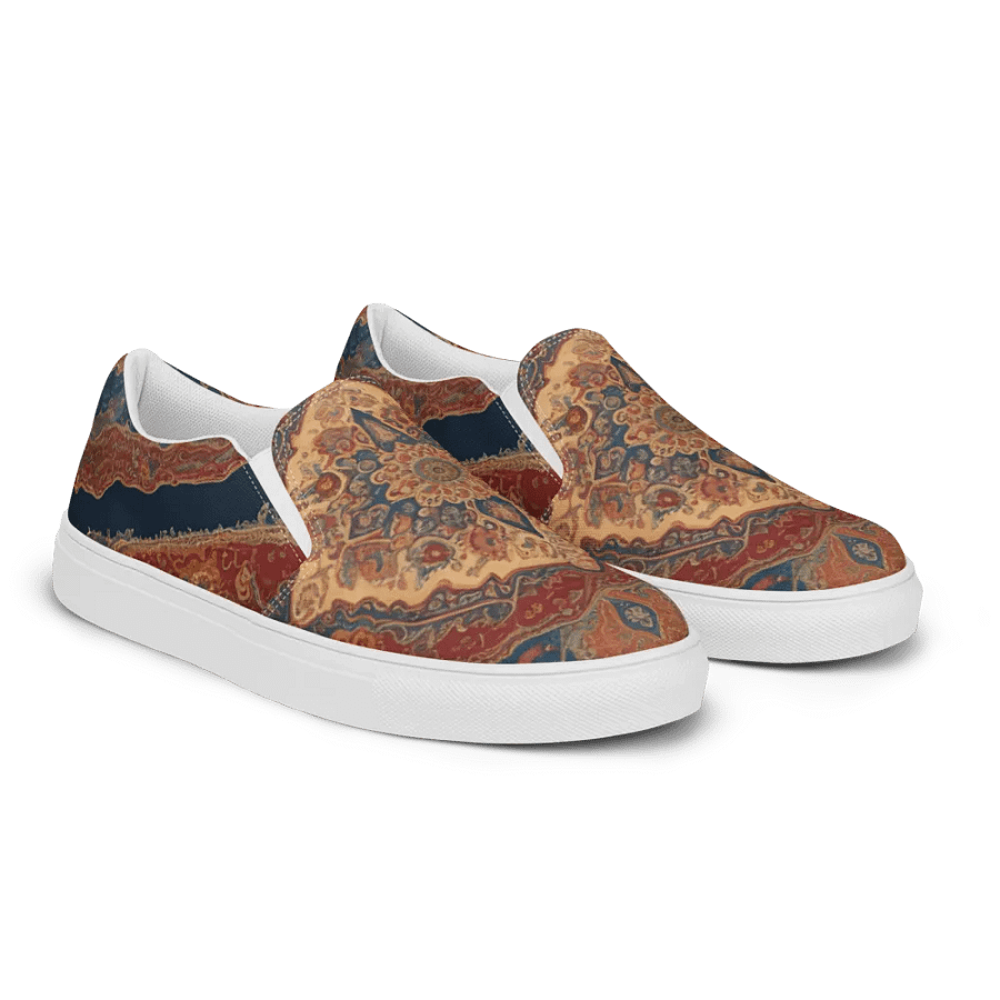 Oriental Medallion Tapestry Mens Slipons product image (6)